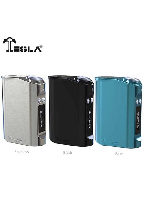 tesla metal box mod 60w|TESLA NANO 60W TC BOX MOD .